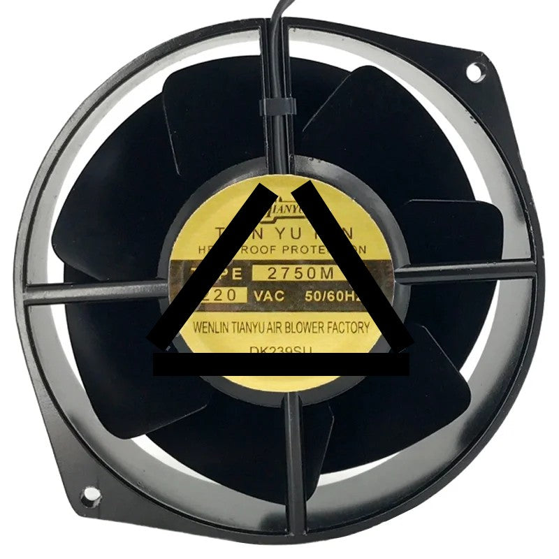 TIAN YU TYPE-2750M AC 220V 2 Wires Axial Cooling Fan