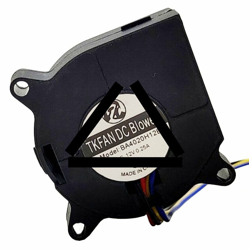 TKFAN BA4020H12B DC 12V 0.25A 4 Wires PWM Blower Cooling Fan