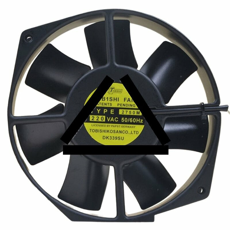 TOBISHI TYPE2750M AC 220V 2 Wires Axial Cooling Fan