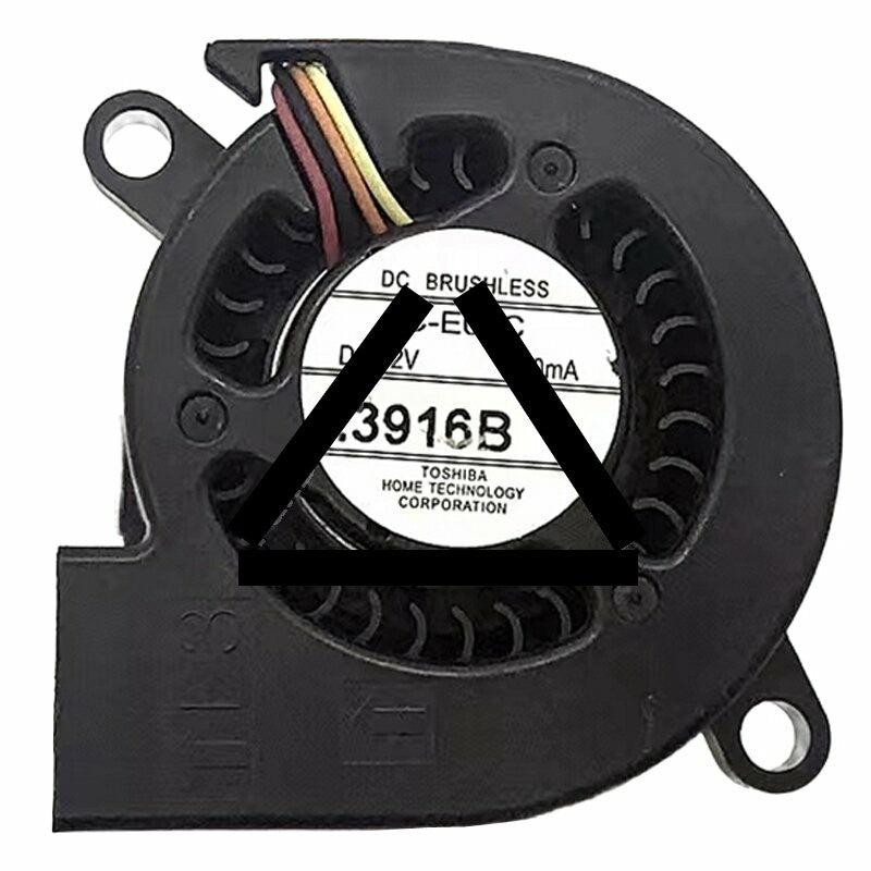 TOSHIBA C-E05C DC 12V 210mA 4 Wires EB-C26SH Blower Cooling Fan