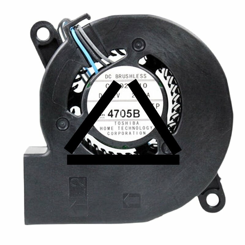 TOSHIBA C-S02C-10 DC 12V 250mA 6023 Blower Brushless Cooling Fan