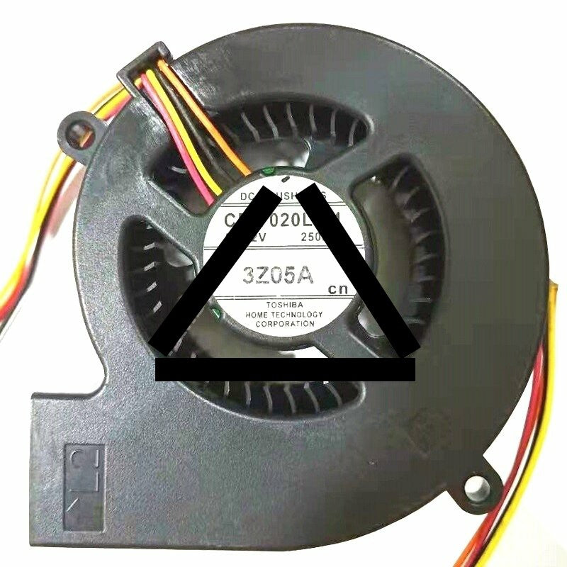 Toshiba CE-7020L-01 DC 12V 250mA 4 Wires Blower Cooling Fan