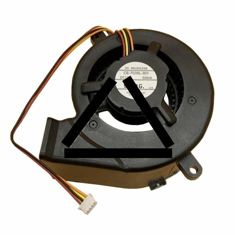 Toshiba CE-7039L-301 DC 12V 500mA 4 Wires Blower Cooling Fan