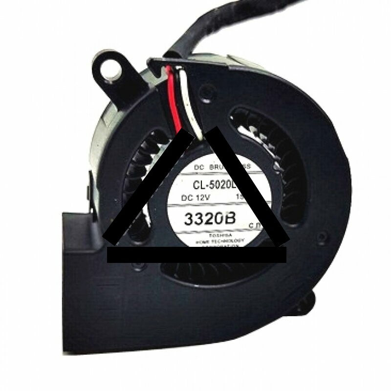 Toshiba CL-5020L-01 DC 12V 150mA 3 Wires Blower Cooling Fan