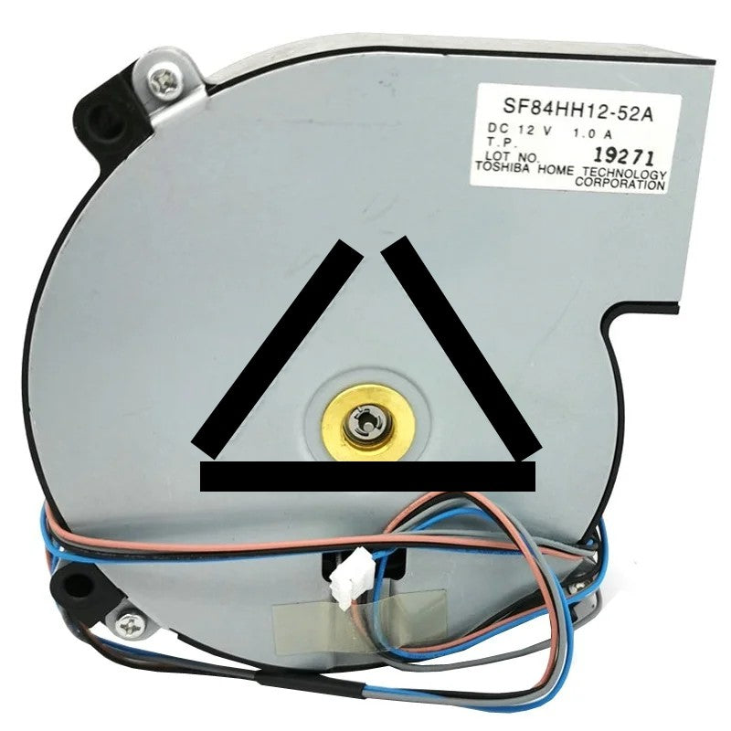 TOSHIBA SF84HH12-52A DC 12V 1.0A 4 Wires Blower Cooling Fan