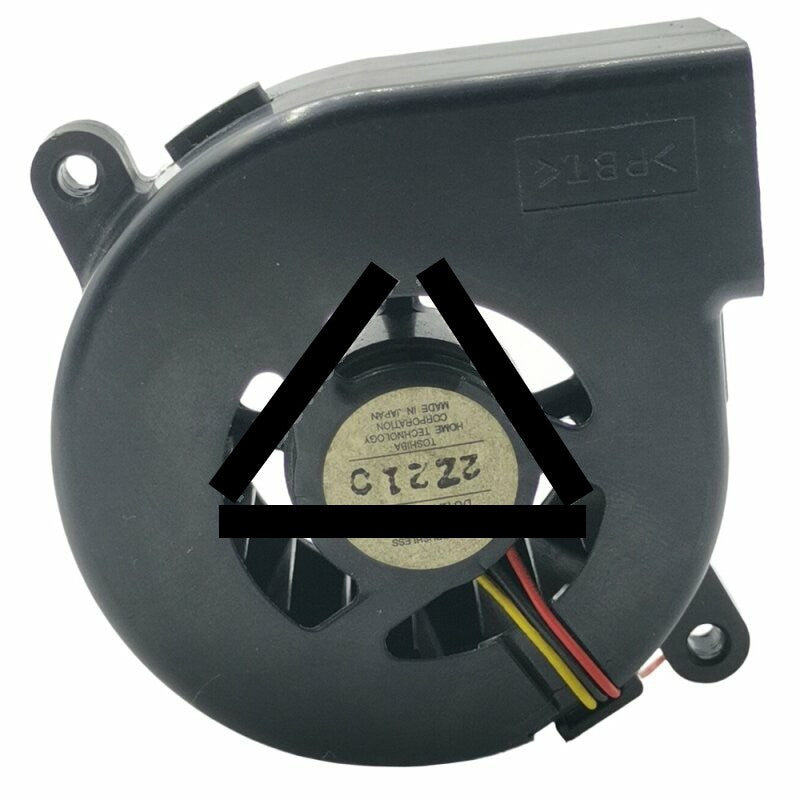 TOSHIBA T60H1250A DC 12V 260mA 3 Wires Blower Cooling Fan
