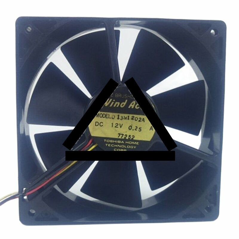 TOSHIBA Wind ACE D13M1202A DC 12V 0.25A 12038 Axial Brushless Cooling Fan