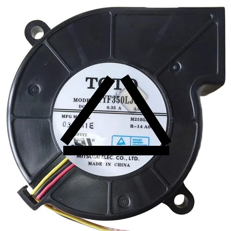 TOTO TYF350LJ03 12V 0.35A 4.2W H-TW3000 TW4000 Blower Fan