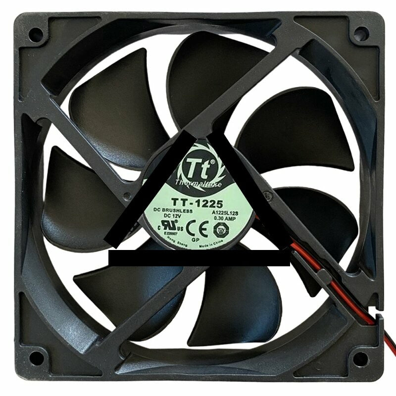 TT-1225 A1225L12S DC 12V 0.30AMP 12025 Brushless Axial Cooling Fan