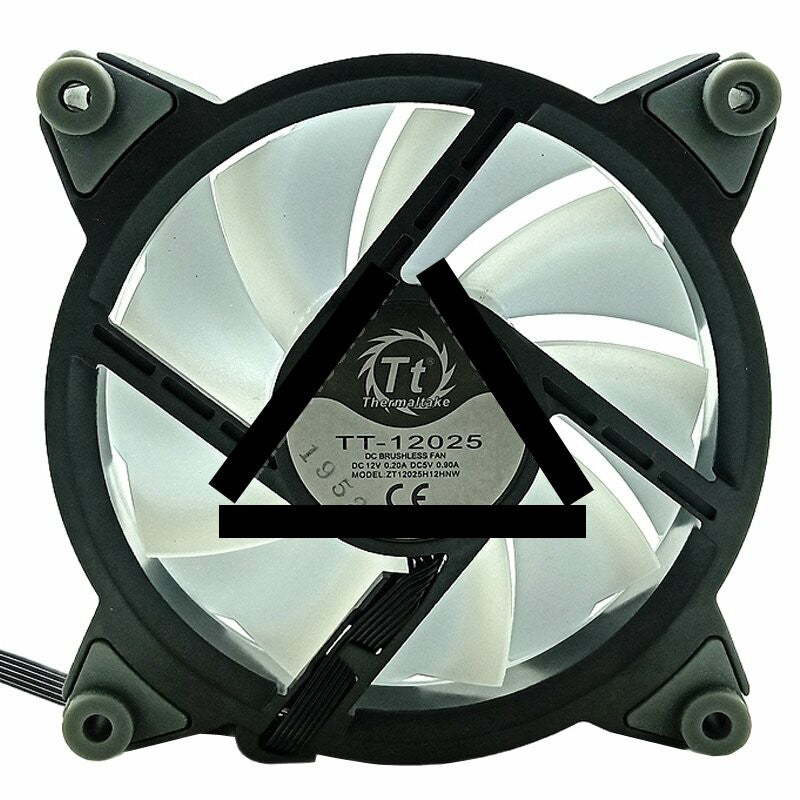TT TT-12025 DC 12V 0.20A DC Brushless 12025 Axial Cooling Fan