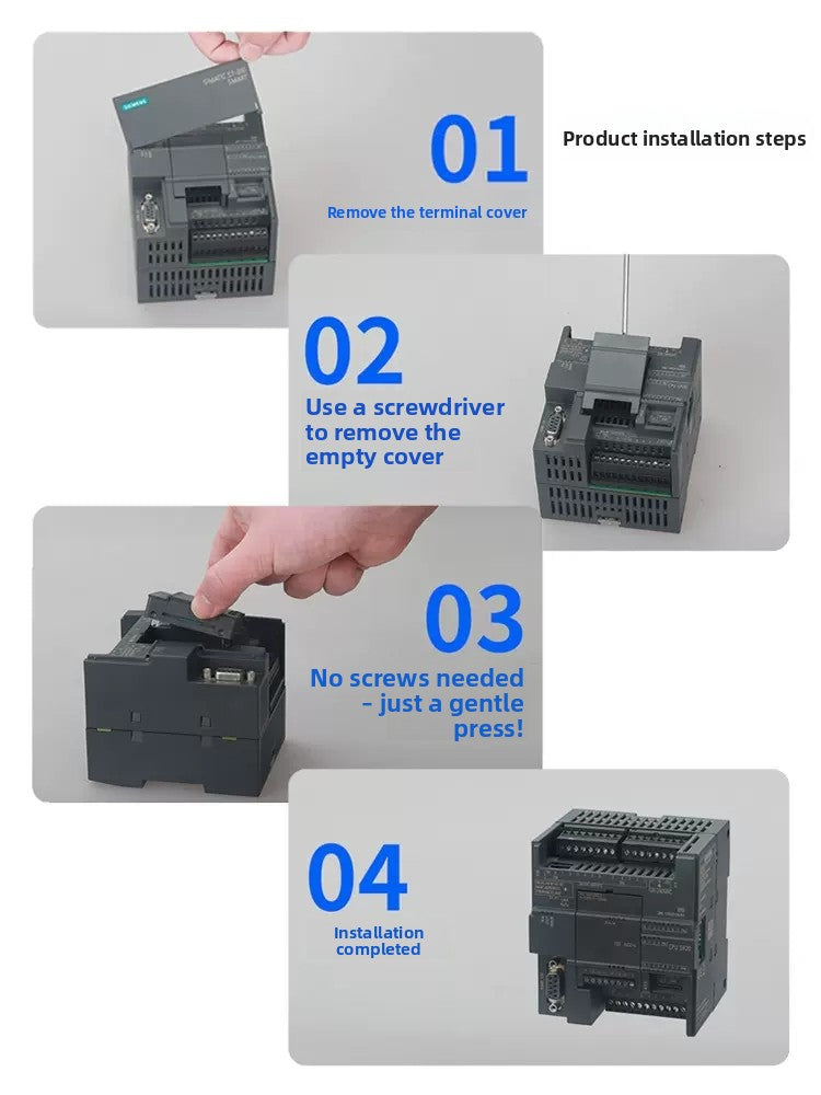 Compatible with Siemens S7-200 Smart PLC signal board SB CM01 AM03/06 AE02/04 DT04