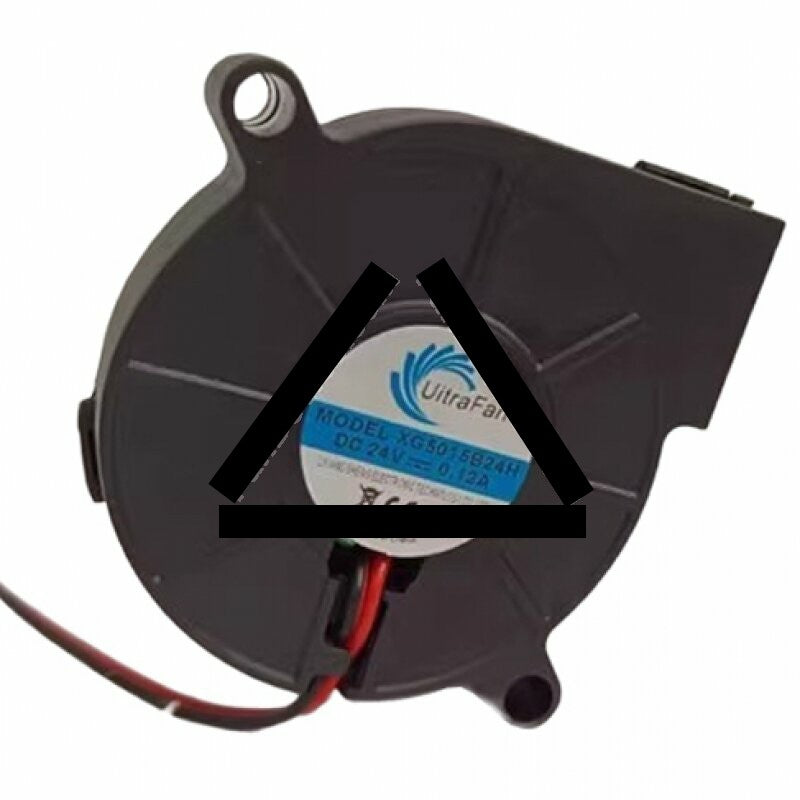 UltraFan XG5015B24H DC 24V 0.12A 5015 Blower Cooling Fan