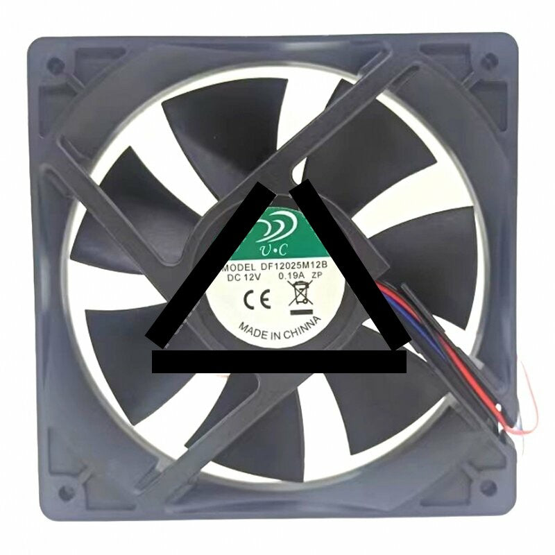 V.C DF12025M12B DC 12V 0.19A 12025 Axial Cooling Fan