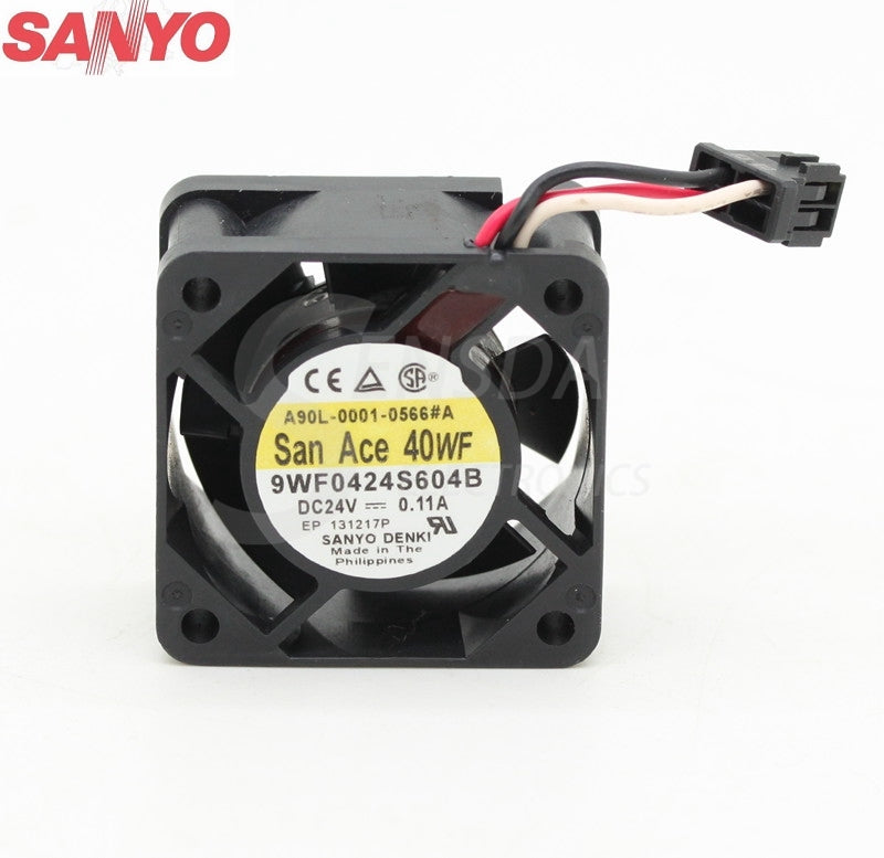 waterproof Sanyo 9WF0424S604B 4020 4cm 40mm 40 * 40* 20 mm DC 24V 0.11A fan