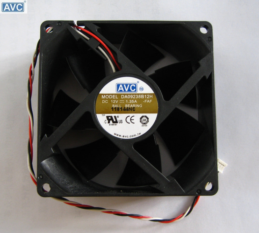 Wholesale AVC DA09238B12H 9238 DC 12V 90mm 92mm 1.35A Dual Ball Bearing Server Cooling Fan