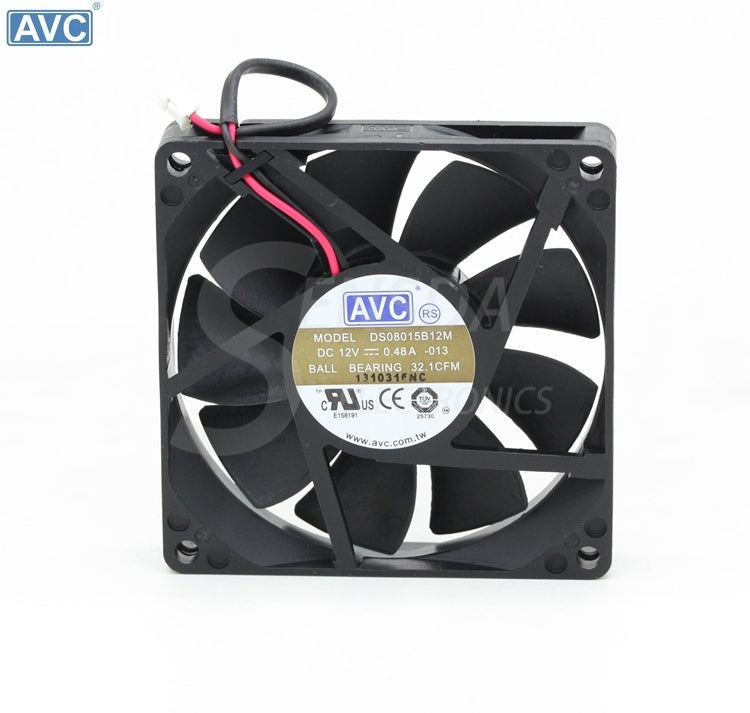 Wholesale AVC DS0815B12M 8015 80mm 8cm DC 12V 0.48A power supply chassis computer cpu server inverter cooling fans