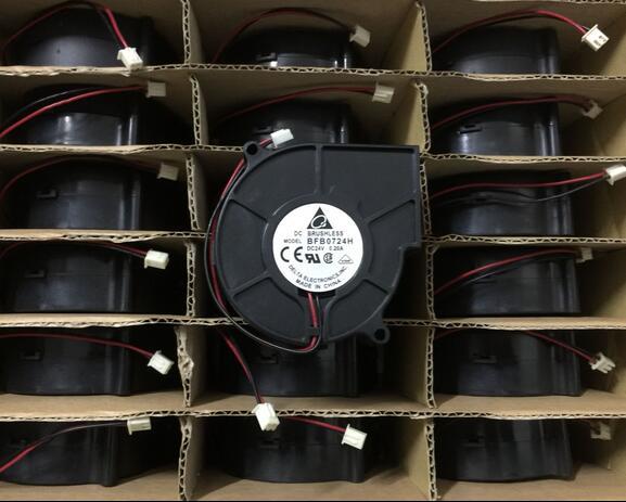 Wholesale DELTA BFB0724H 7530 0.20A 7CM 2-line Inverter Cooling Turbine Cooler Fan