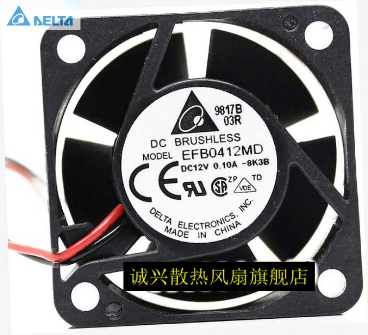 Wholesale DELTA EFB0412MD 4cm 40 North/South bridge cooling silent quiet dual ball bearing fan