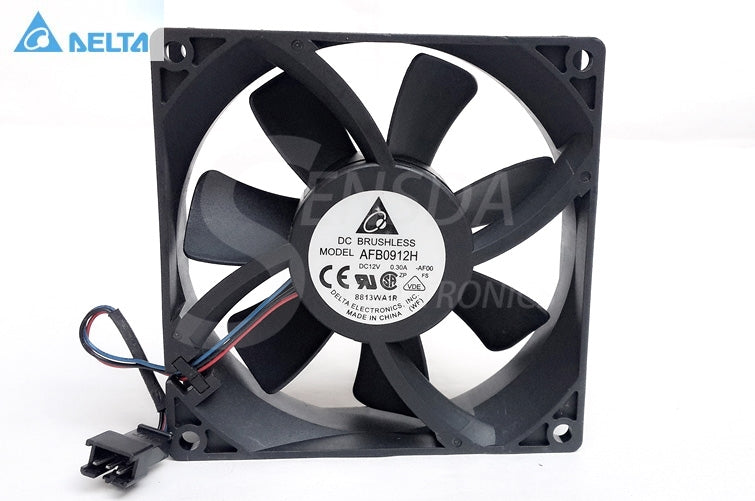 Wholesale Delta Electronics AFB0912H -AF00 9025 9225 90mm 9cm DC 12V 0.30A 3-pin 3-wire server axial cooling fan