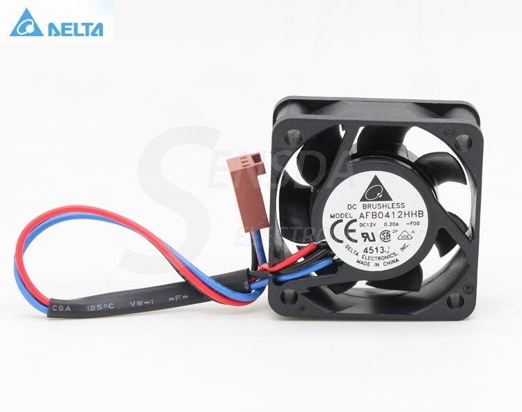 Wholesale For Delta AFB0412HHB 4cm DC 12V 0.A 3 -pin computer case mainboard server inverter cooling fans