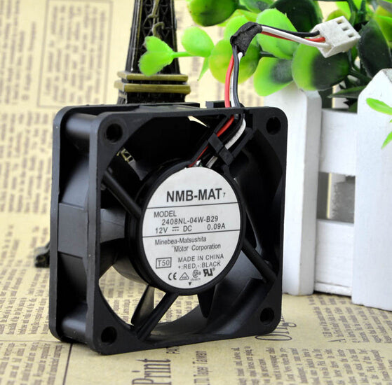 Wholesale: genuine NMB-MAT 2408NL-04W-B29 12V 0.09A 60*60* 6CM 3 line fan
