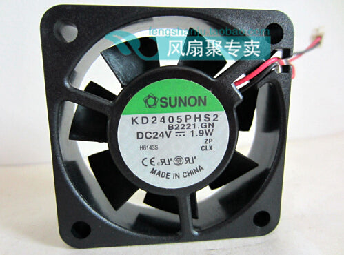 Wholesale: new original KD2405PHS2 5cm 50*50*15 24V 1.9W SUNON 2 wire inverter cooling fan