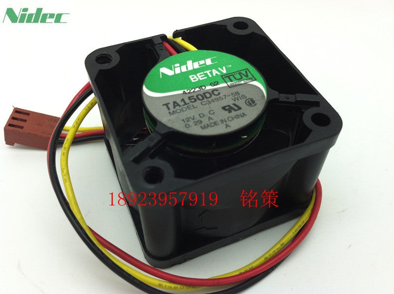 Wholesale Nidec TA150DC C34957-58 12V 0.29A 4028 40mm 4cm server for Cisco switch fan