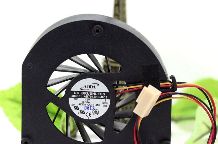 Wholesale: original AB7012HB-MC3 7CM 12V 0.30A ADDA dual ball turbo fan