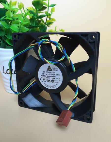 Wholesale original genuine Delta AUB0912HH DC 12V 0.40A 9CM 9025 411456-001 4-Wire Cooling Fan