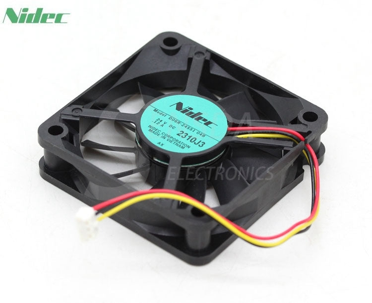 Wholesale Original NIDEC D06R-24SS1 04B 6cm 60MM 24V 0.12A 6015 three-wire inverter fan
