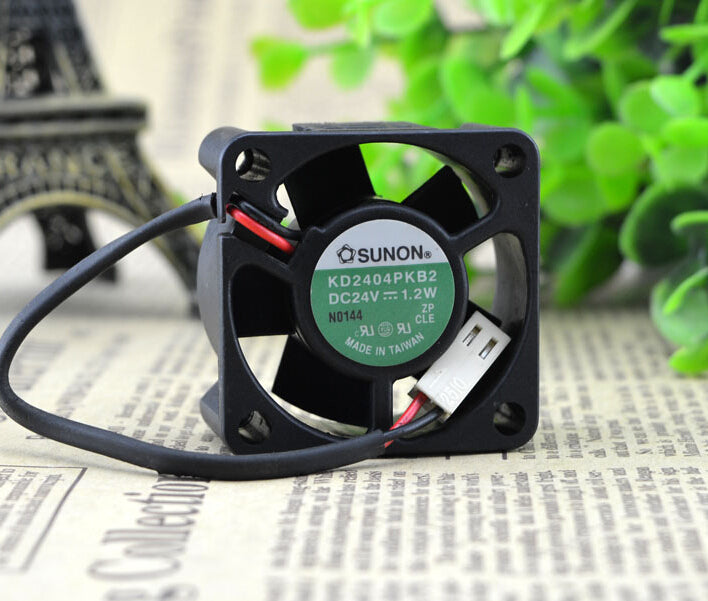 Wholesale: original SUNON 40*40*20 4CM DC24V 1.2W KD2404PKB2 2 wire inverter cooling fan