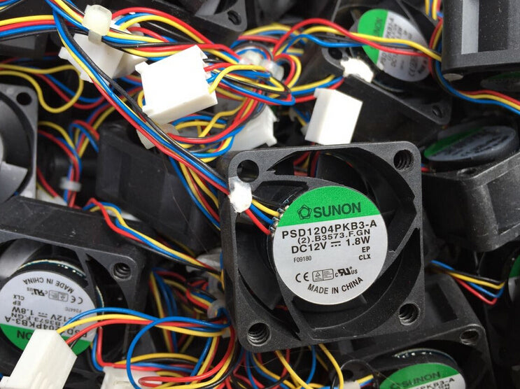 Wholesale: SUNON 40 12V 1.8W 4cm PSD14PKB3-A 4 line PWM switch fan
