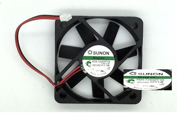 Wholesale: SUNON 50*50*10 5CM 12V1.1W KDE15PFV2 2 line of Maglev fan