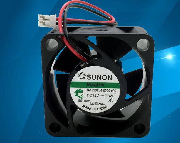 Wholesale SUNON HA401V4-0000-999 40 4cm DC 12V 0.6W 40*40*mm 2-line Ultra Quiet Cooling Fan