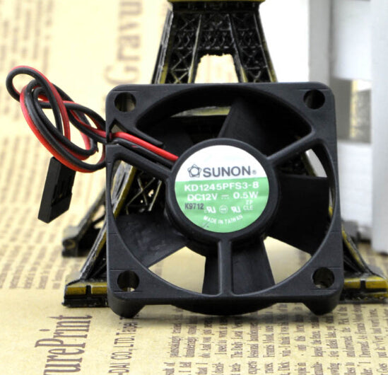 Wholesale: the original SUNON 40*40*10 12V 0.09W KD1245PFS3-8 4cm cooling fan