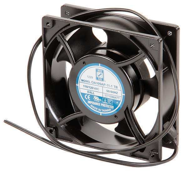 Wiegmann 4-5/7&amp;#8243; Square Axial Fan 115VAC WA4AXFN