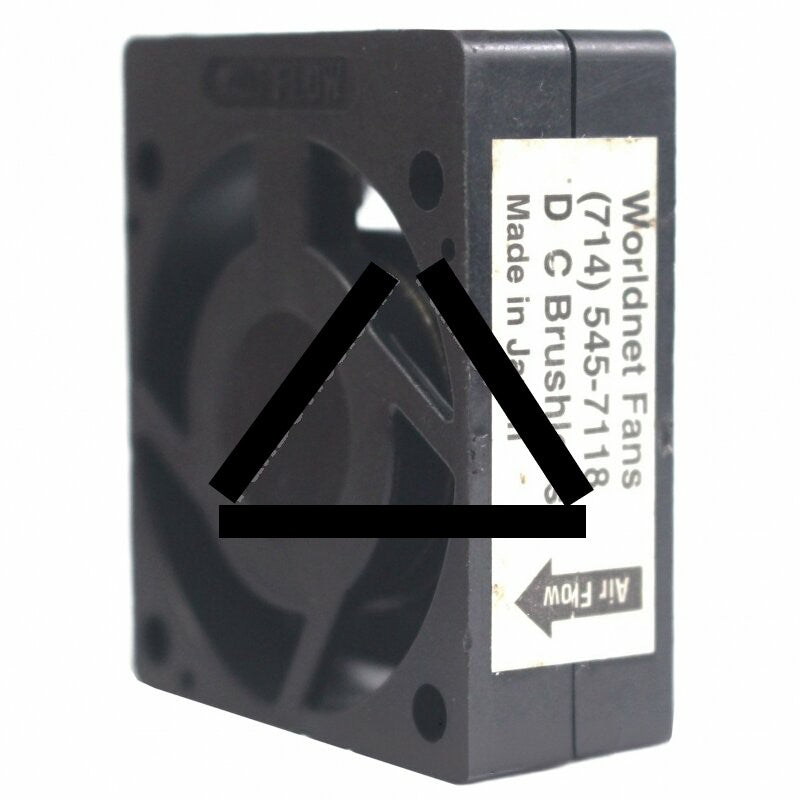 Worldnet Fans HB241216-1 12V 0.24A 2 Wires DC Brushless Axial Fan