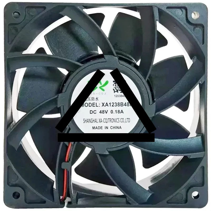 XA-CQJ XA1238B48H DC 48V 0.18A 2 Wires Axial Cooling Fan