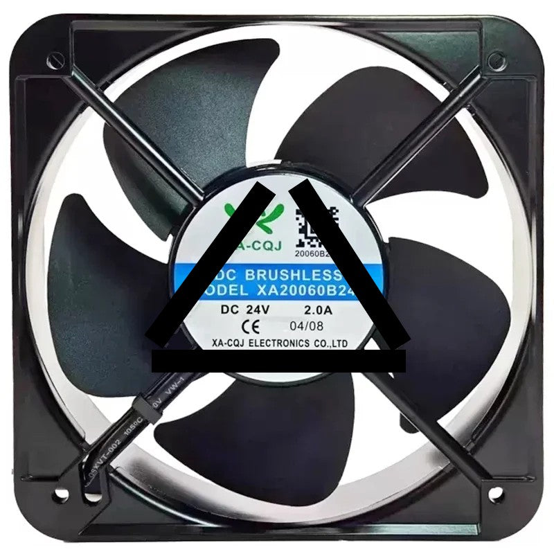 XA-CQJ XA20060B24G 24V 2.0A DC Brushless 2 Wires Axial Cooling Fan