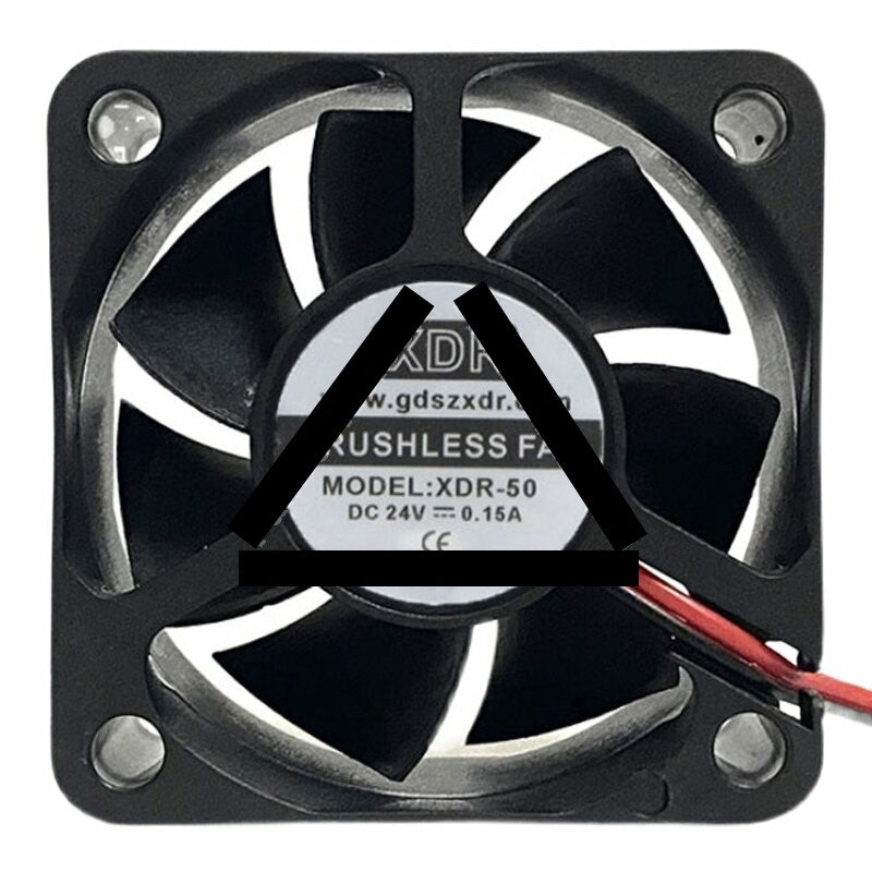 XDR XDR-50 DC 24V 0.15A 5020 Axial Brushless Cooling Fan