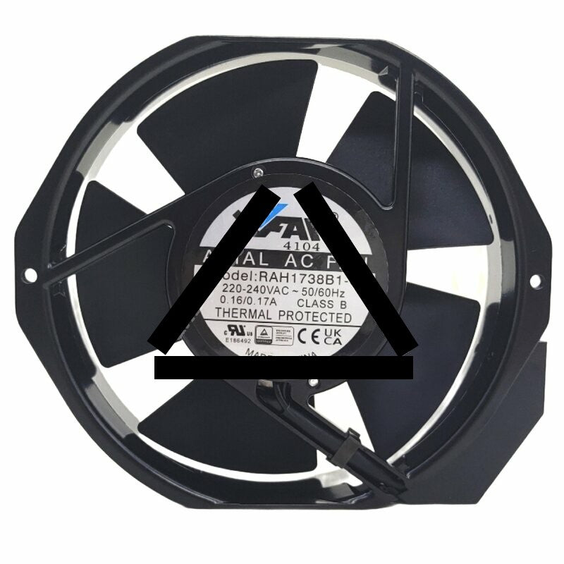 XFAN RAH1738B1-C AC 220-240V 0.16/0.17A Thermal Protected Axial Cooling Fan