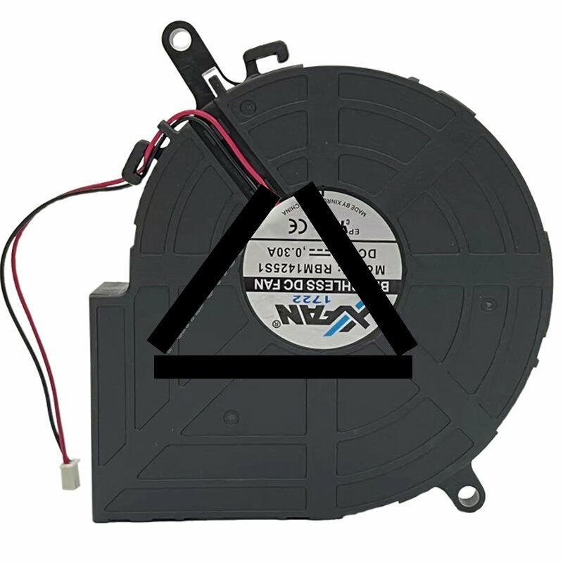 XFAN RBM1425S1 DC 12V 0.30A 2 Wires DC Brushless Blower Cooling Fan