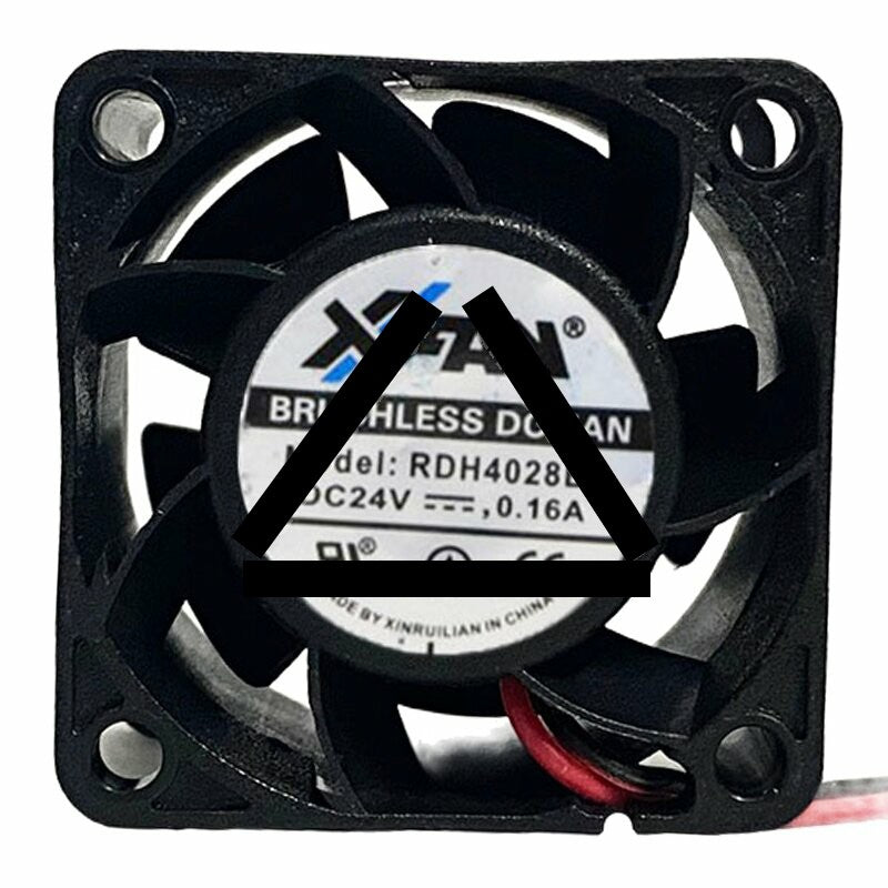 XFAN RDH4028B2 DC 24V 0.16A 4028 Brushless Axial Cooling Fan