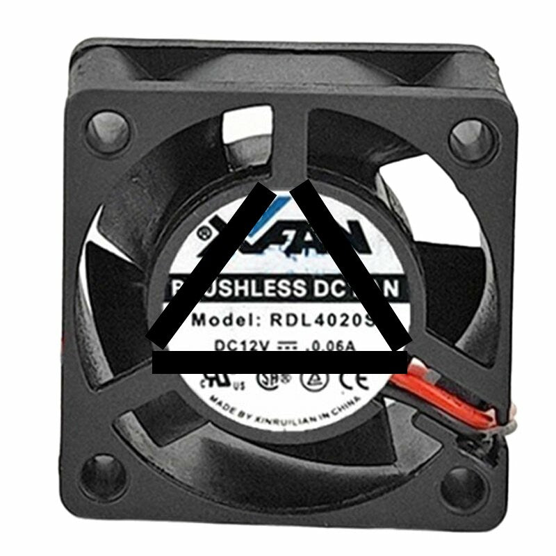 XFAN RDL4020S DC 12V 0.06A 4020 Axial Cooling Fan