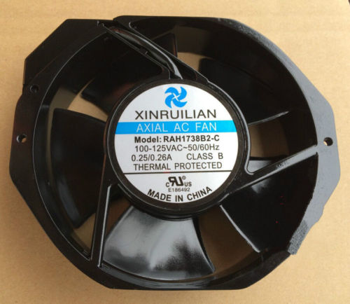 XINRUILIAN RAH1738B2-C Axial AC fan 200-230VAC 0.25/0.26A 50/60Hz 172*150*38mm