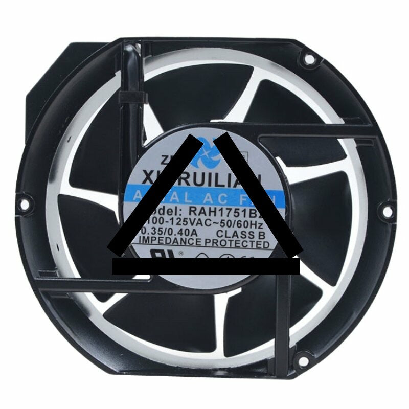 XINRUILIAN RAH1751B2-C AC 100-125V 0.35/0.40A Impedance Protected Cooling Fan