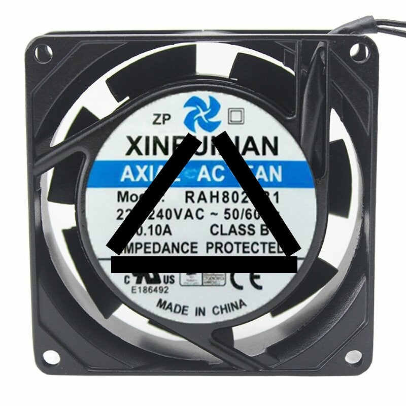 XINRUILIAN RAH8025B1 AC 220-240V 0.10A 8025 Axial Cooling Fan