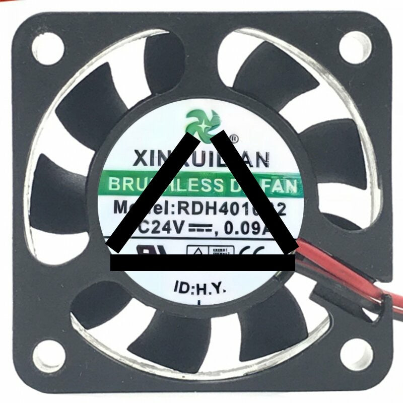 XINRUILIAN RDH4010B2 DC 24V 0.09A DC Brushless 4010 Axial Cooling Fan