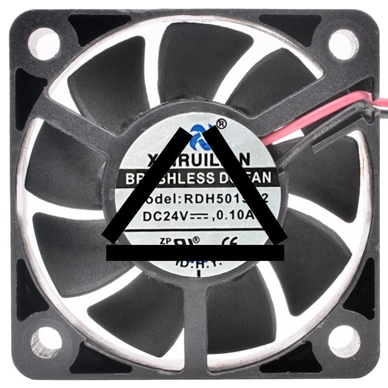 XINRUILIAN RDH5015B2 24V 0.10A 2 / 3 Wires Cooling Fan