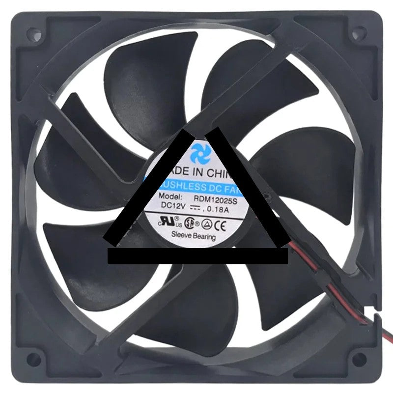 XINRUILIAN RDM12025S 12V 0.18A 2 / 3 Wires Cooling Fan